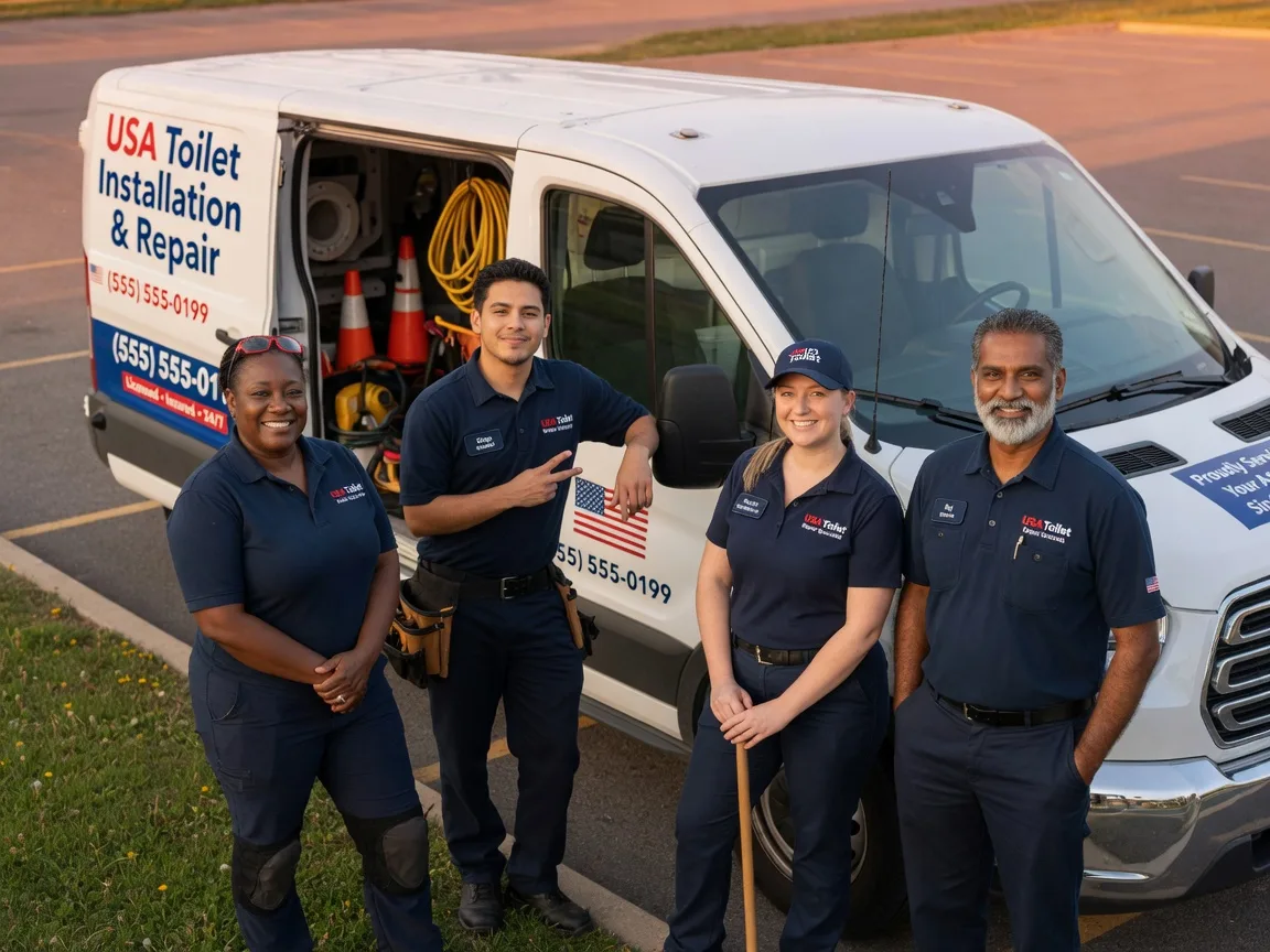 Toilet Installation company in Brooklyn, IA